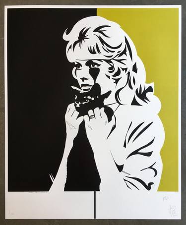 Saatchi Art Artist Pure Evil; Printmaking, “Cray Cat Lady - Limited Edition of 100” #art