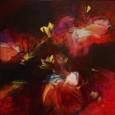 Saatchi Art Artist Lisa Taylor King; Painting, “Reds In 3s” #art