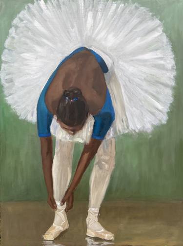Saatchi Art Artist Markenzy Cesar; Painting, “Ballerina” #art