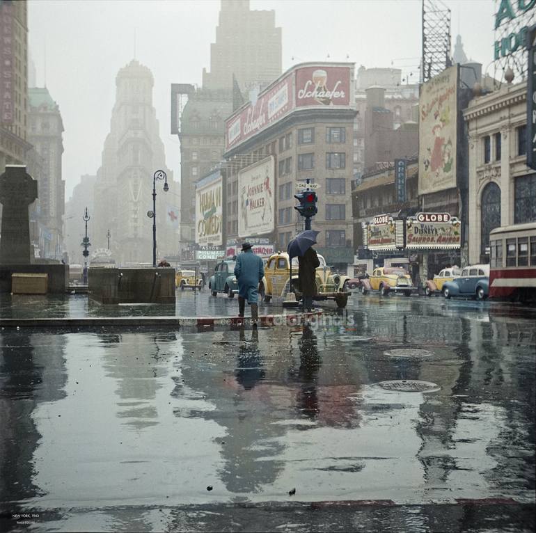 New York 1943 Times Square Limited Edition Of 15 Photography By