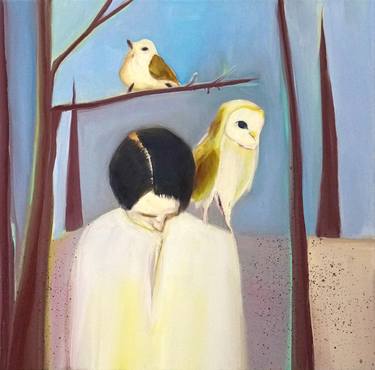 Saatchi Art Artist Liqing Tan; Painting, “Birdman” #art