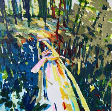 Saatchi Art Artist Randall Mattheis; Painting, “Flooded Forest (version 3)” #art