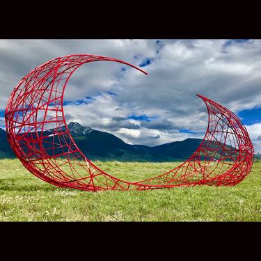 Saatchi Art Artist Jessica Bodner; Sculpture, “Vessel in Red” #art