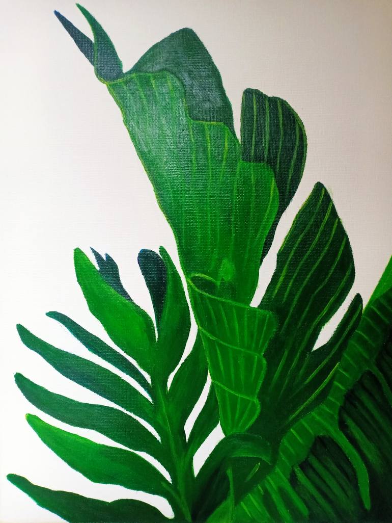 Tropical Plantae Painting By Juju X Saatchi Art