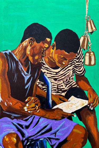 Saatchi Art Artist Emmanuel Akolo; Painting, “I have been there” #art