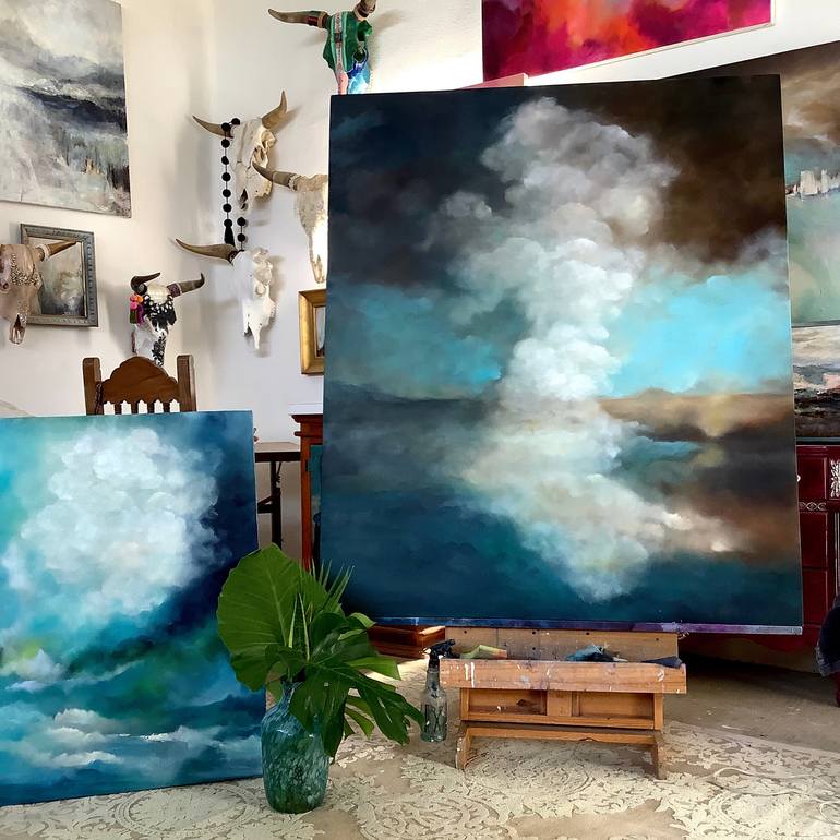 Hurricane Genevieve Painting By Linda Lieffers Saatchi Art