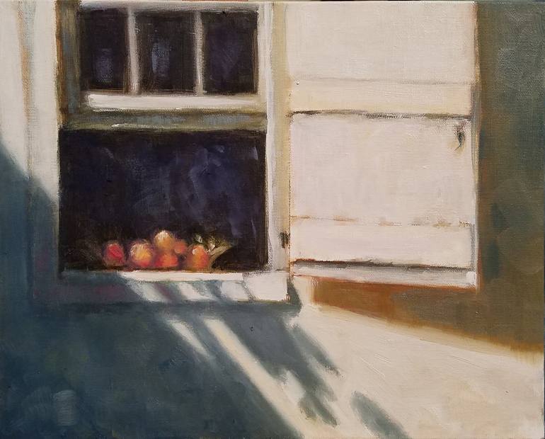 Aviles Window Painting By Mary Hubley Saatchi Art