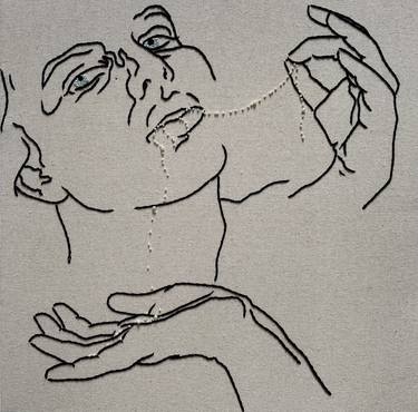 Saatchi Art Artist Maddie Mo; Drawing, “Leaking 2.0” #art