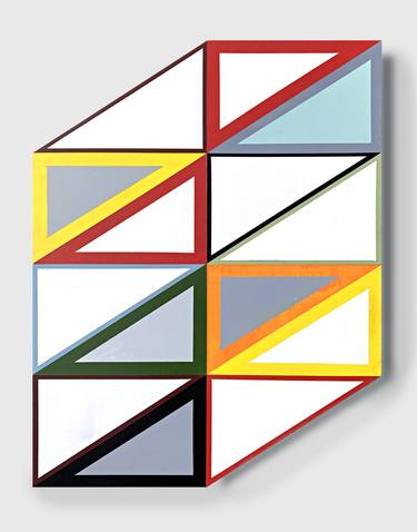 Saatchi Art Artist Louis Gribaudo; Painting, “14 RIGHT TRIANGLES” #art