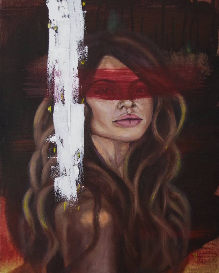 Blinders Painting By Kari Dana Saatchi Art