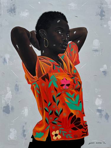Saatchi Art Artist Eyitayo Alagbe; Painting, “As Free as Birds” #art