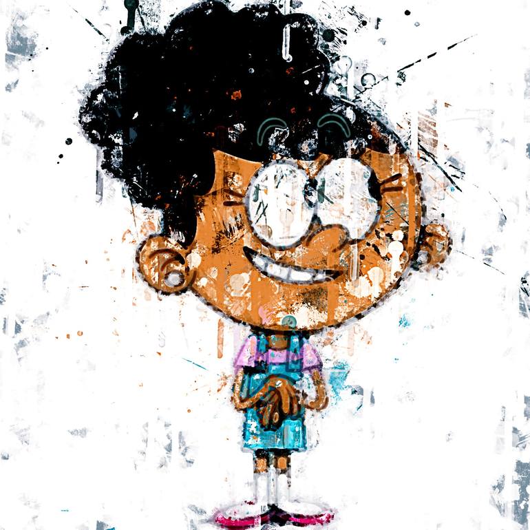 Cartoon The Loud House Character Camille Mccauley Character Painting