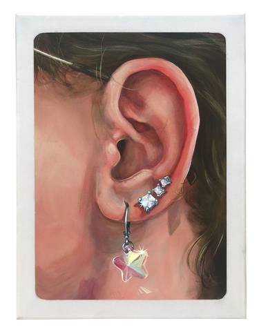 Saatchi Art Artist Ray Madrigal; Painting, “Lover’s Ear” #art