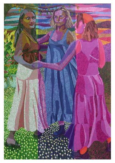 Saatchi Art Artist Ella Jackson; Painting, “’A Love That Never Tires. Part 3: Friendship’” #art