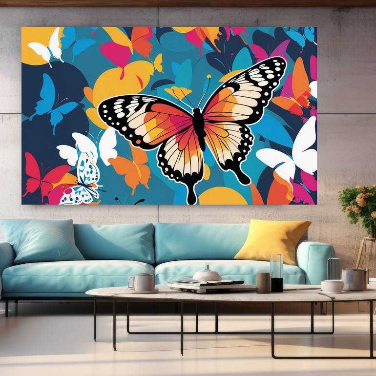 Fluttering Symphony Painting By Elina Kharitonova Saatchi Art