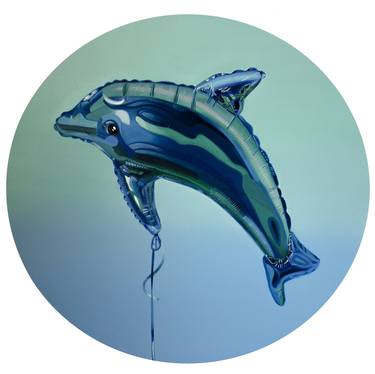 Saatchi Art Artist Marcela Montemayor; Painting, “Dolphin” #art
