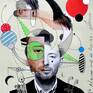 Abstracted Structure Of Thom Yorke Deconstructed Collage By LOUI JOVER