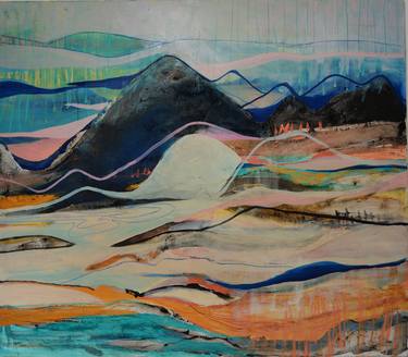Saatchi Art Artist Paulina Sanecka; Painting, “Ultimate landscape I” #art