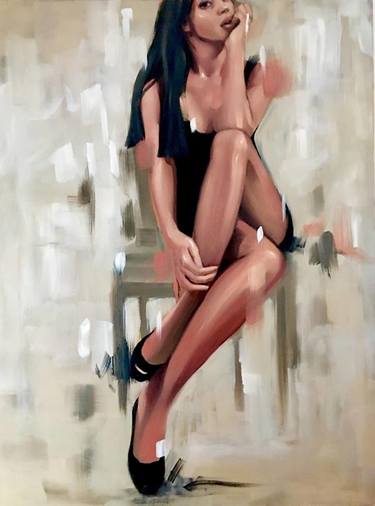Saatchi Art Artist Pascale Taurua; Painting, “Sexy legs” #art