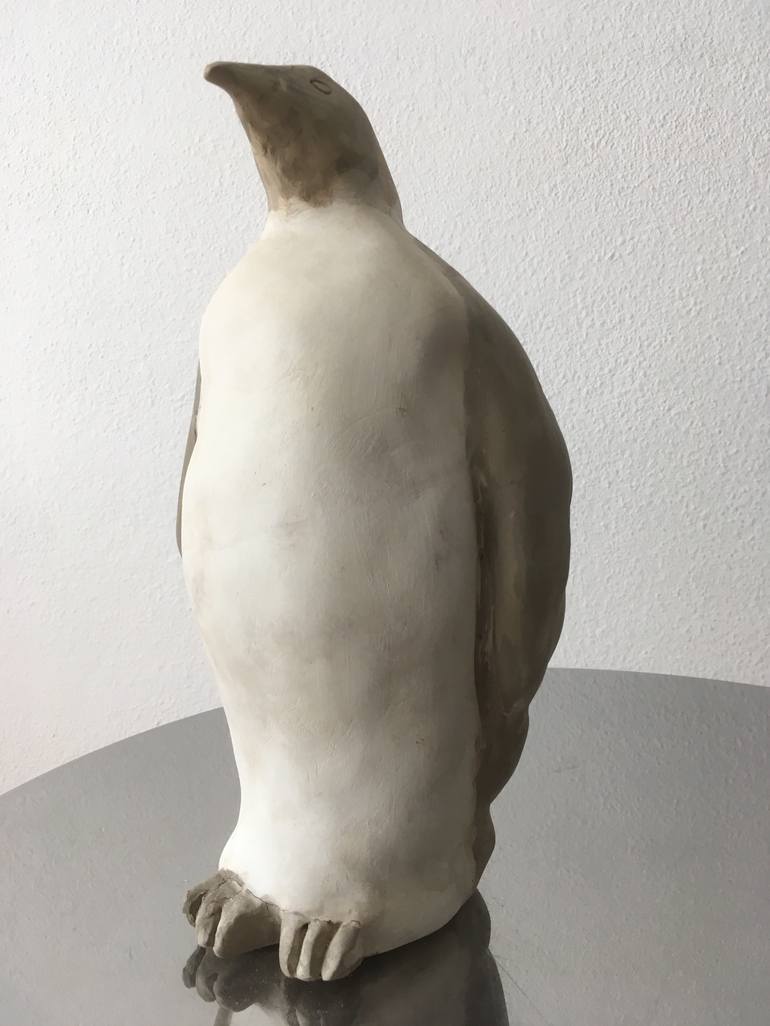 Aptenodytes Patagonicus Sculpture By Martin Mangelinck Saatchi Art