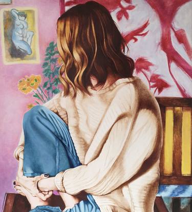 Saatchi Art Artist Cristina Cañamero; Painting, “Oh, no!, again Matisse…” #art