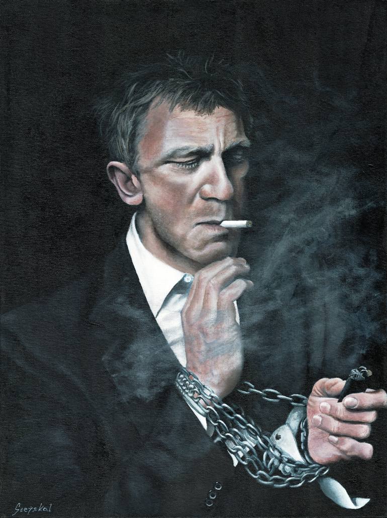 Bond S Jewelry Painting By Bretislav Stejskal Saatchi Art