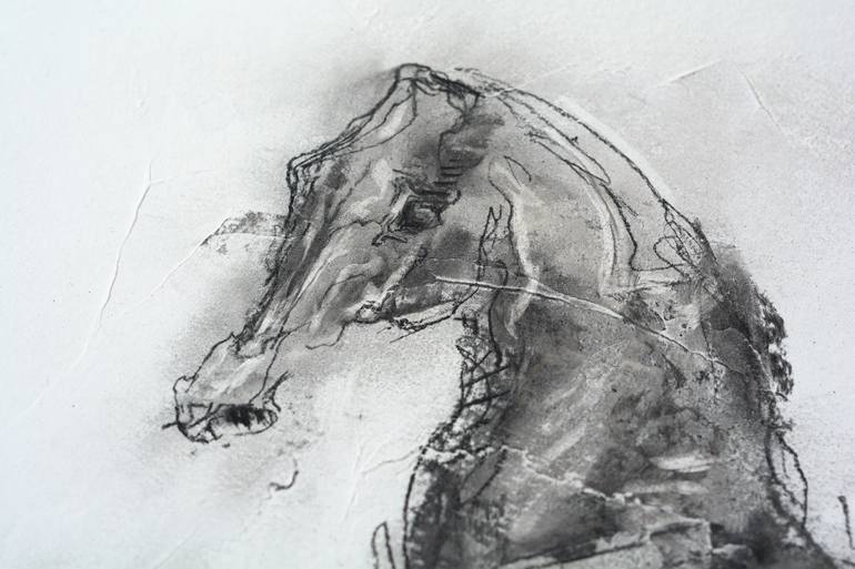 Equine Nude P Drawing By Benedicte Gele Saatchi Art