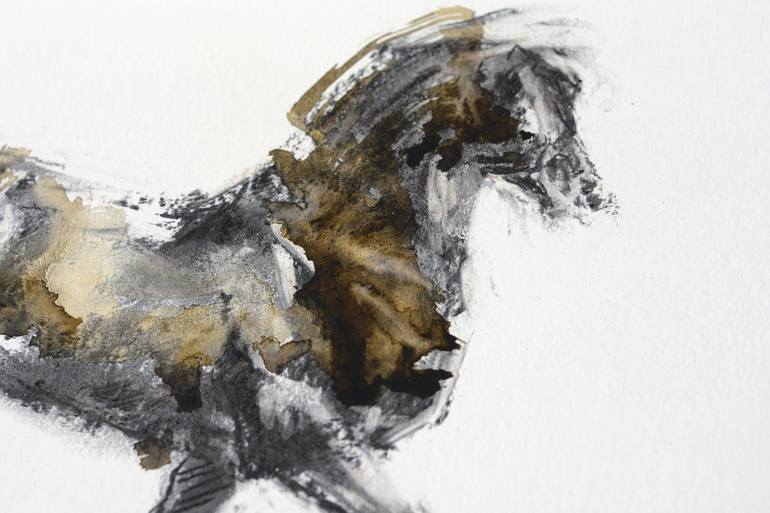 Equine Nude T Drawing By Benedicte Gele Saatchi Art