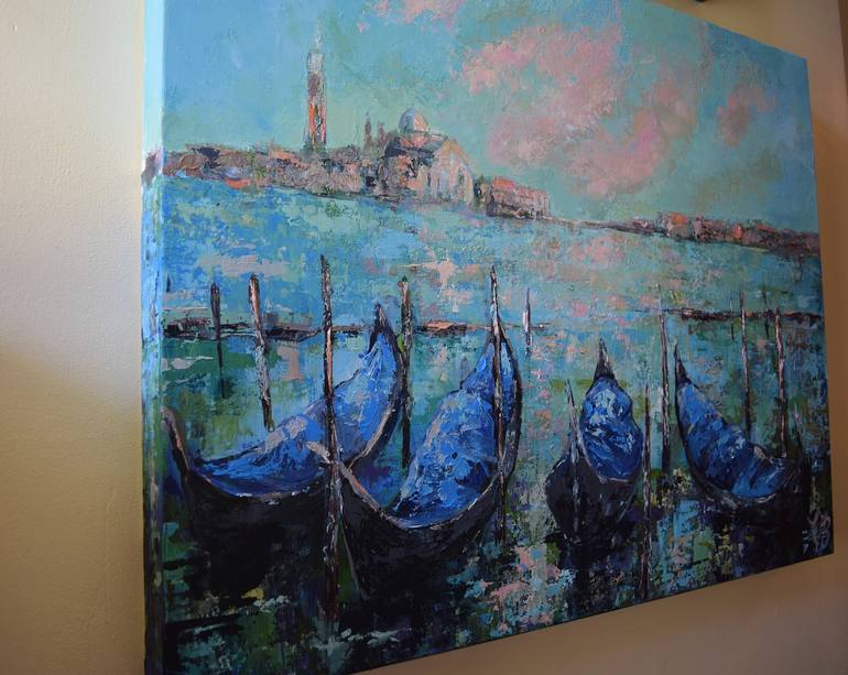 Venice Dawn Painting By Colette Baumback Saatchi Art