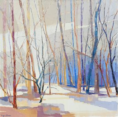 Saatchi Art Artist Virginia Chapuis; Painting, “Winter sun” #art