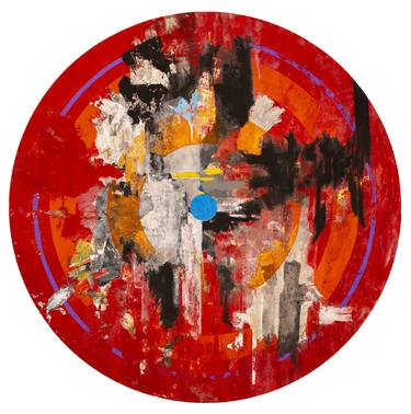 Saatchi Art Artist René Serrano ; Painting, “Vinyl HH2020” #art