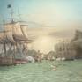 The Battle Of Grand Port Mauritius August 24 26 1810 Painting By