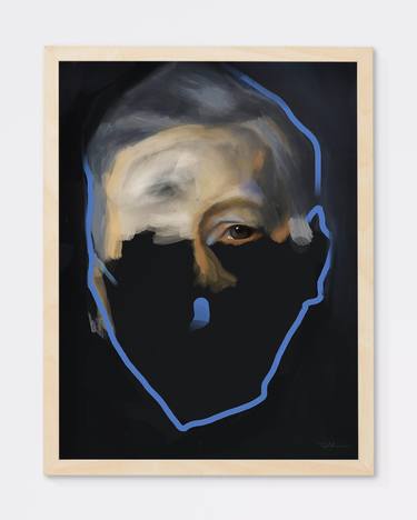 Saatchi Art Artist Krisztián Tejfel; Digital, “Face 101 - Limited Edition of 1” #art