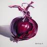 Red Onion Painting By Jennifer Doehring Saatchi Art