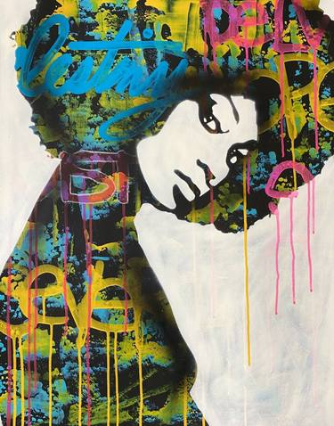 Saatchi Art Artist Dean Russo; Painting, “The Go Girl (Destiny)” #art