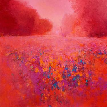 Saatchi Art Artist Don Bishop; Painting, “Red Landscape” #art