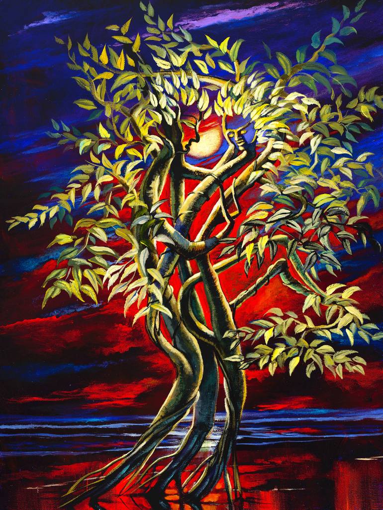 Dream Lover Original Painting By Ford Smith Painting By Ford Smith