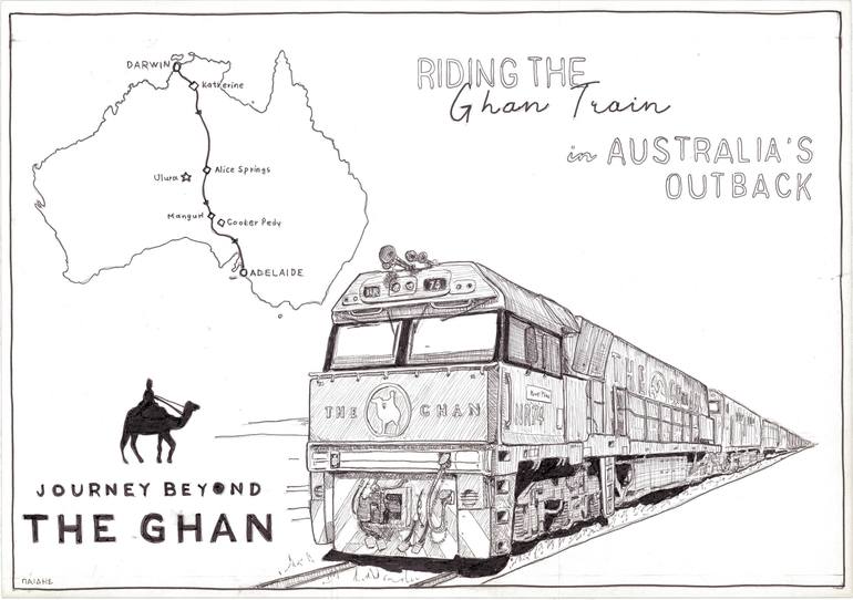 THE GHAN Drawing By Grigorios Paidis Saatchi Art