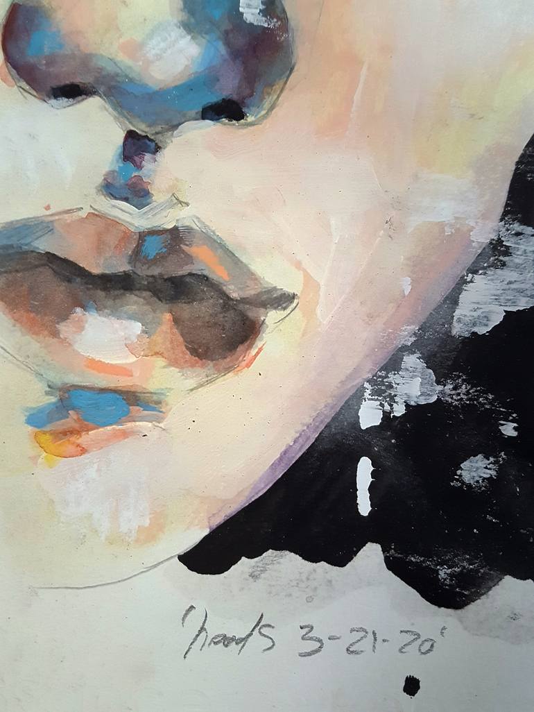 Heads 3 21 20 Painting By Thomas Donaldson Saatchi Art