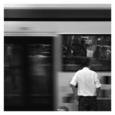 Saatchi Art Artist CHO ME; Photography, “A bus goes by” #art