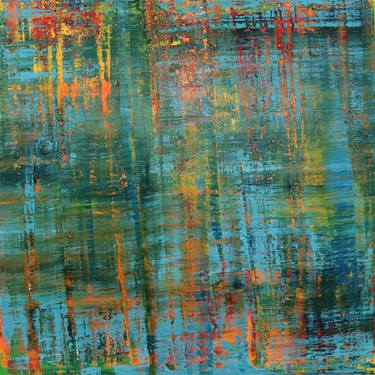 Saatchi Art Artist Koen Lybaert; Painting, “Ardingly Reservoir [Abstract N°2713]” #art
