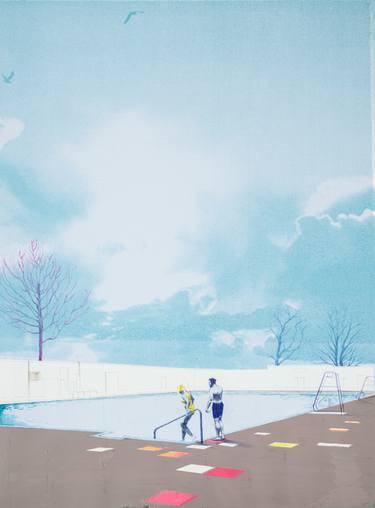 Saatchi Art Artist Anna Marrow; Printmaking, “Winter Magic - Limited Edition of 30” #art