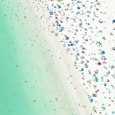 Saatchi Art Artist Dean West; Photography, “SK3 (Square) Beach - Limited Edition of 25” #art