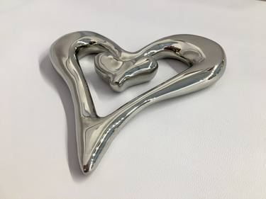 Original Abstract Love Sculpture by Ryan Schmidt