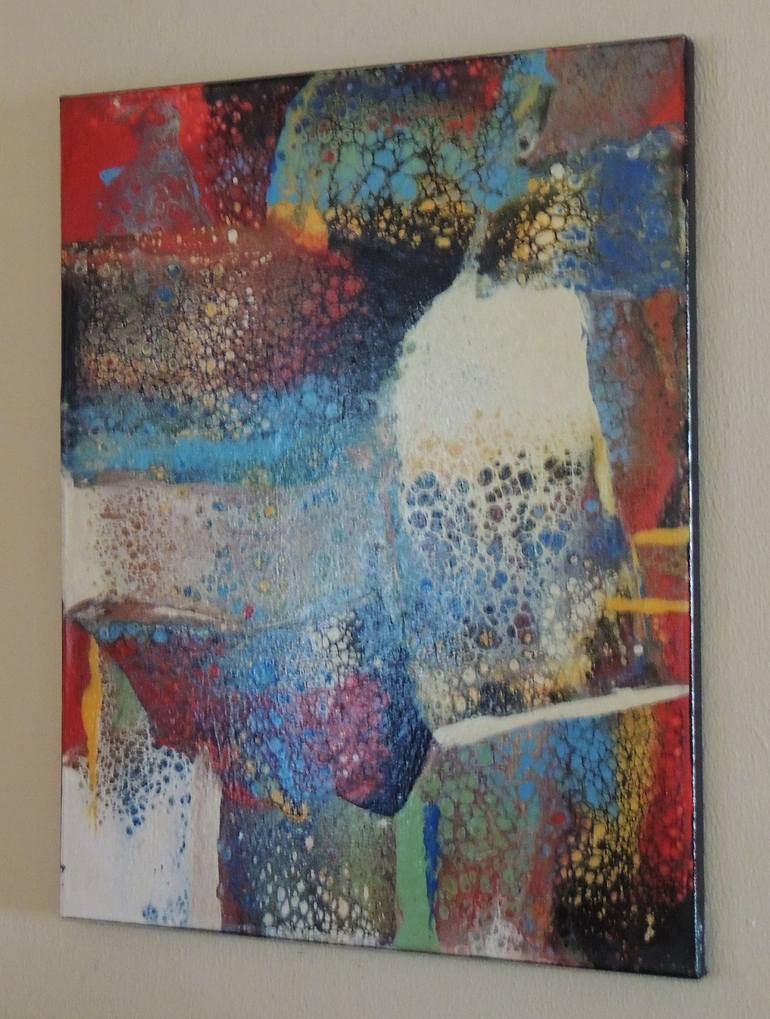 Original Abstract Expressionism Abstract Painting by David Pattison
