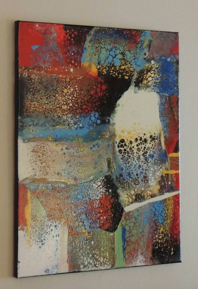 Original Abstract Expressionism Abstract Painting by David Pattison
