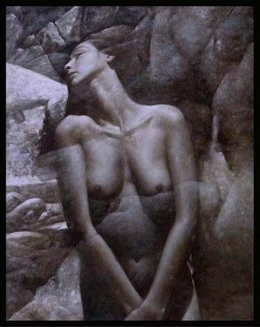 Original Surrealism Nude Paintings by Manuel Granai
