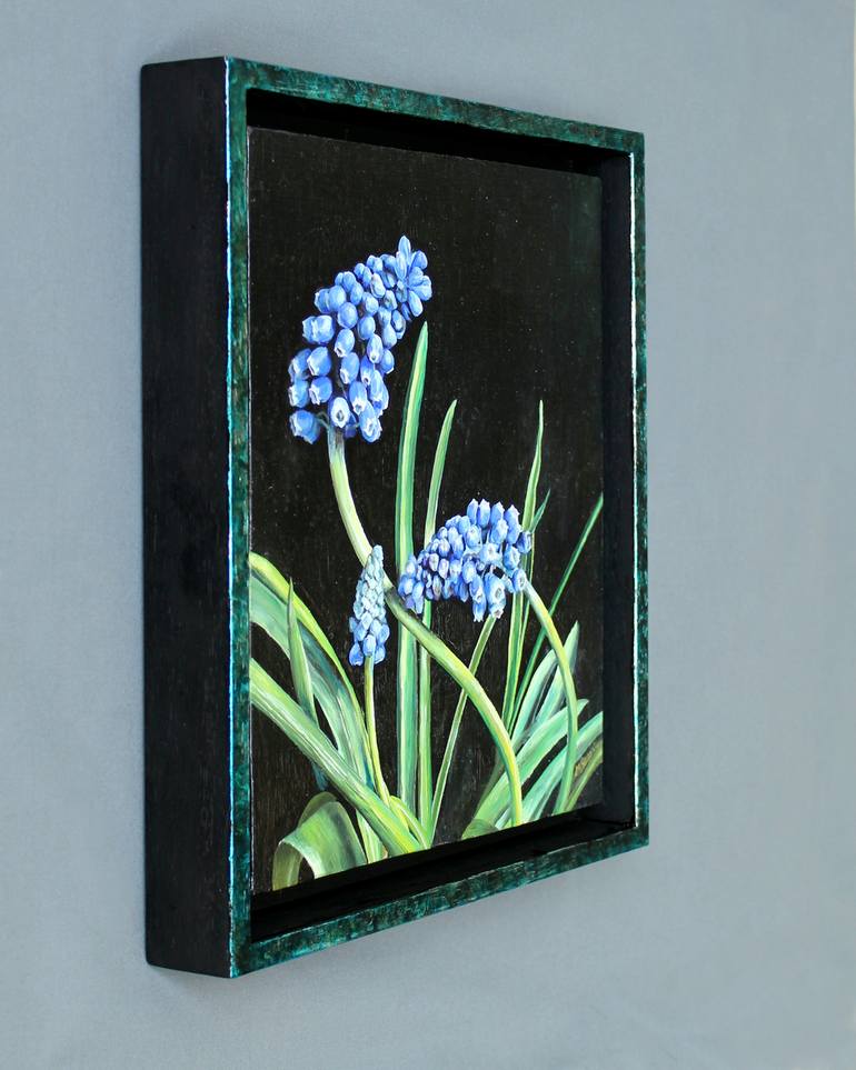 Original Figurative Floral Painting by Manuel Granai
