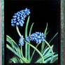 Muscari (muscari armeniacum) plant and flowers. Original oil painting on wood panel.
Frame included.
Frame measurements: 30 x 25 x 4 cm.