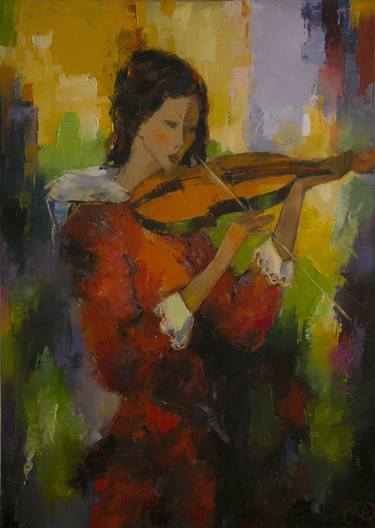 [Woman with Violin], 2015 thumb
